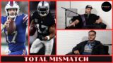 JOSH ALLEN TO THE RESCUE | Buffalo Bills vs Las Vegas Raiders game Picks | Courtside View Podcast